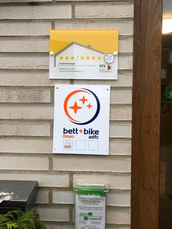 City Apparte Exklusiv - Direkt Am Antonius-Hospital - Stilvoll Wohnen Im Herzen Von Gronau Gronau  Exterior foto